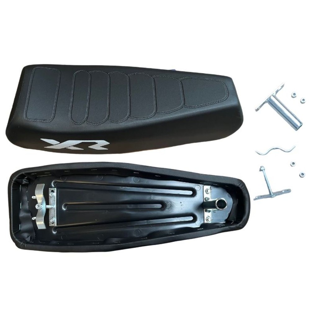 Assento Bagageiro para Bicicleta Mobi Preto com Suporte Piracapas