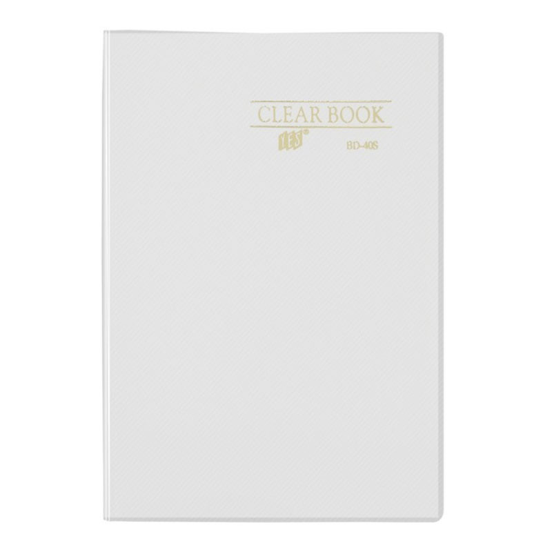 Pasta catálogo transparente ofício Cristal BD40S/CR com 40 plásticos Yes em Oferta na Shopee