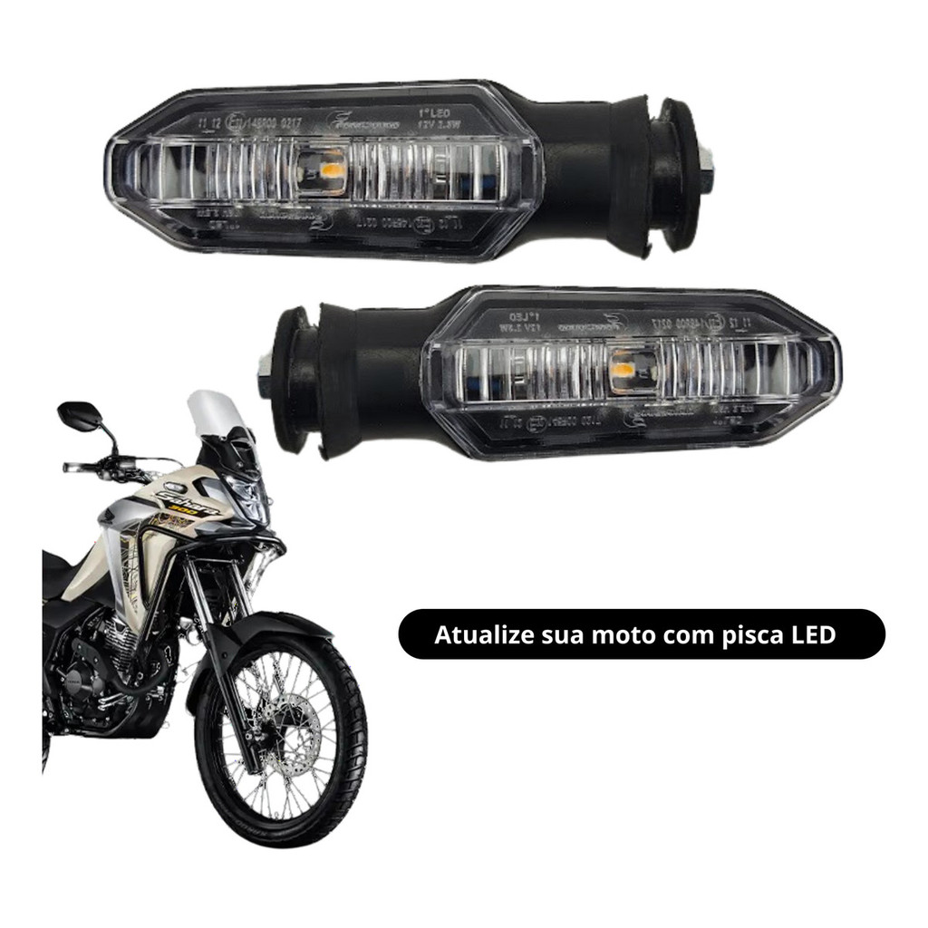 2 Pisca Seta Adv 150 Sahara 300 2019 À 2022 Modelo — imagem 2 de 2