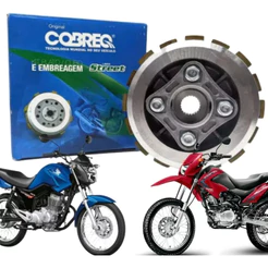 Kit Embreagem Completo Honda Cg Titan Fan 150 Bros 150 2004 à 2015 Original Cobreq