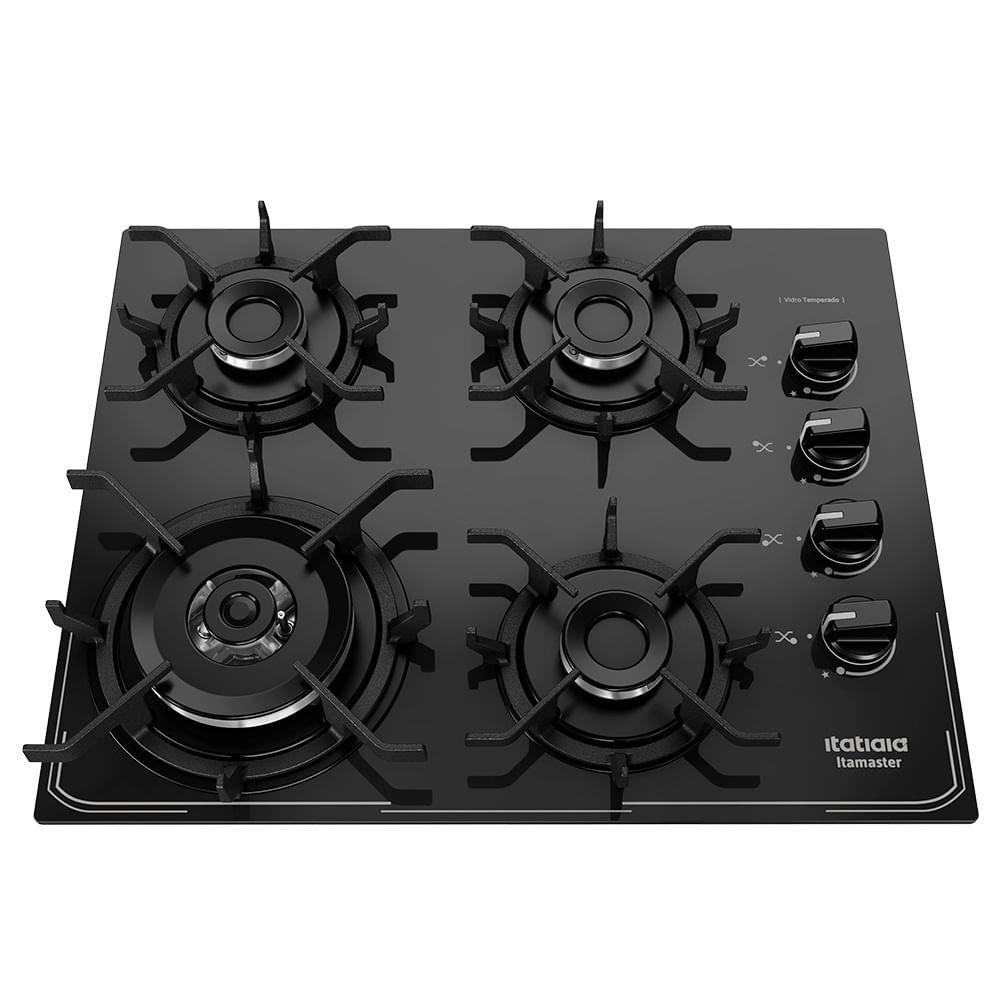 Cooktop Itamaster 4 Bocas - Itatiaia - Preto