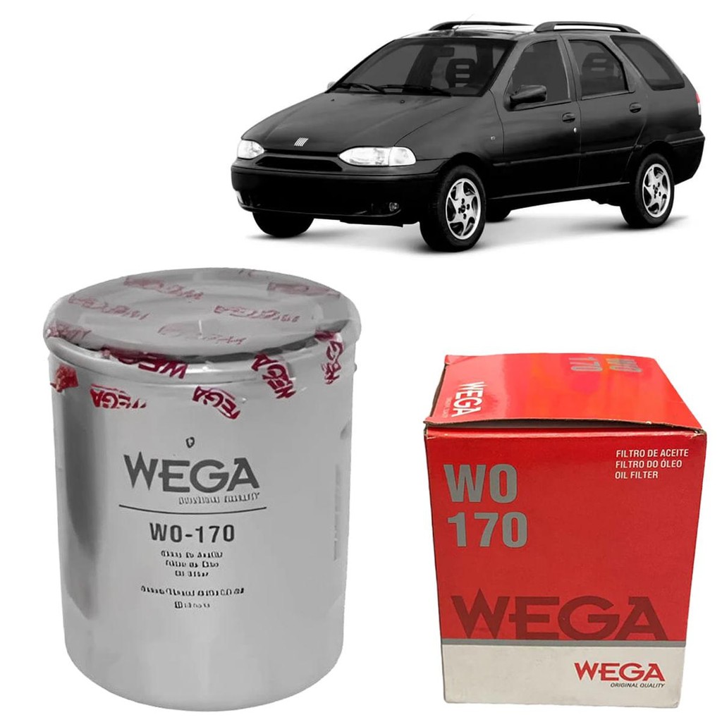 Filtro Óleo Lubrificante Fiat Palio 96 A 2000 Wega em Oferta na Shopee