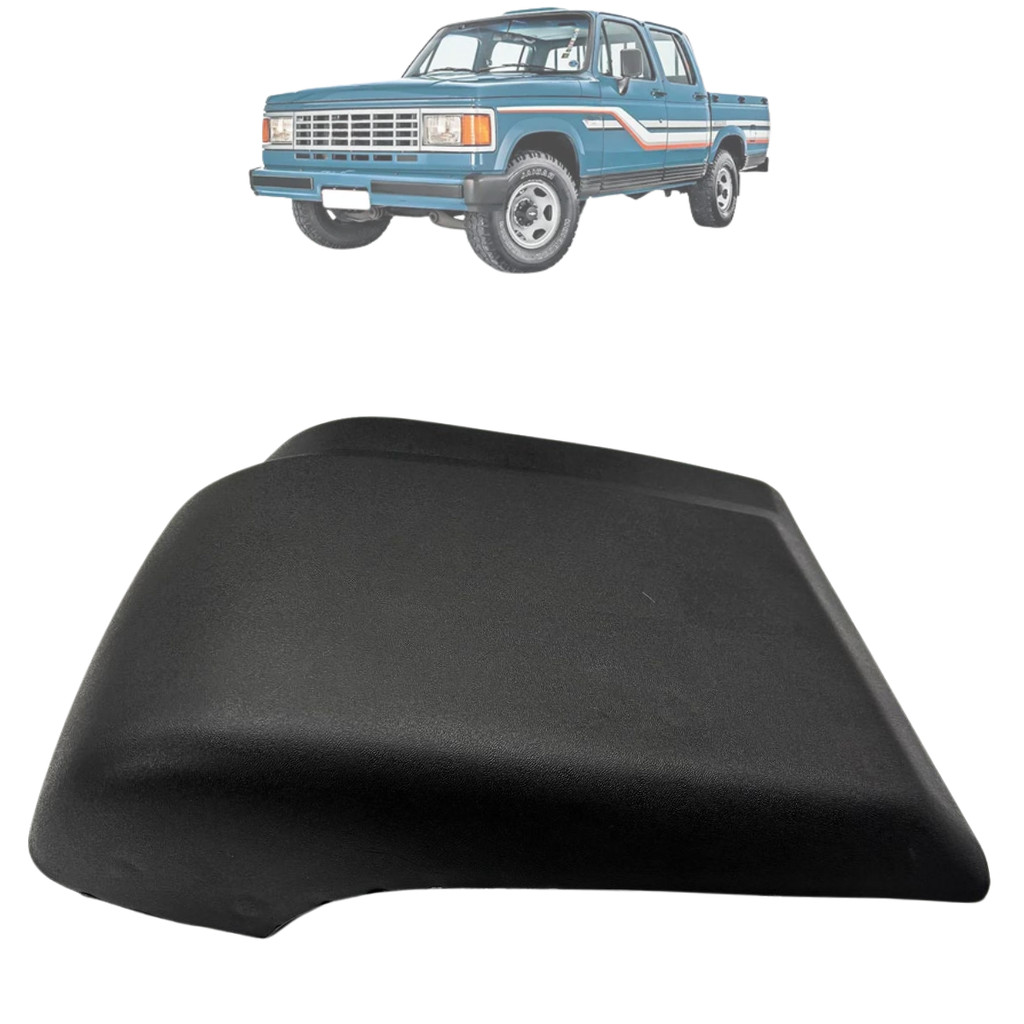 Ponteira Para Choque Preta GM D20 1985 1986 1987 Até 1994 1995 1996
