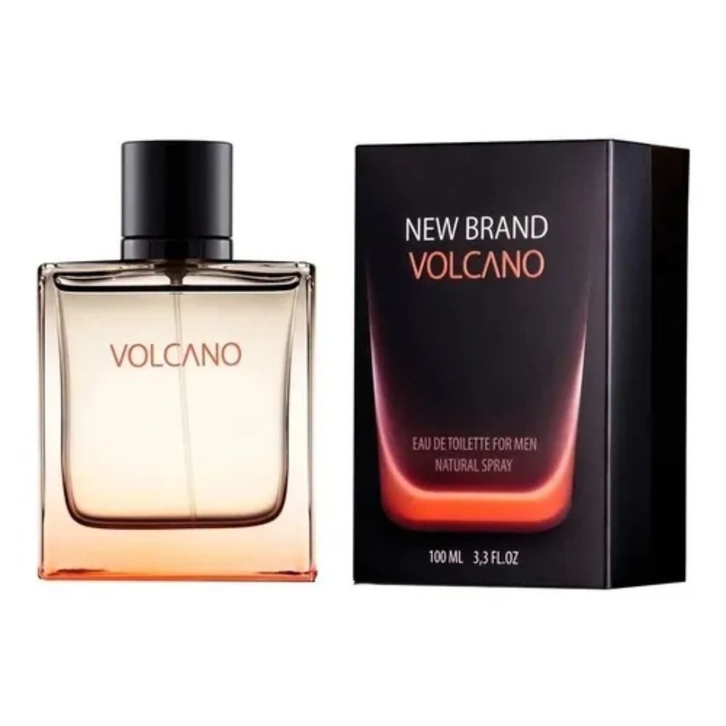 Volcano New Brand Masculino Eau De Toilette 100ml - Beauty