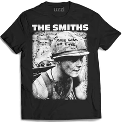 Camiseta Unissex The Smiths Meat Is Murder Banda De Rock 100% Algodão Fio 30.1T-shirt