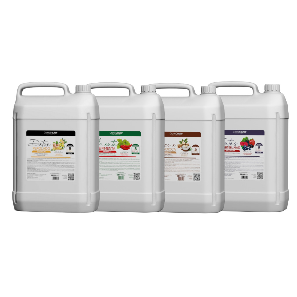 Shampoo 5 Litros - Profissional Lavatório - Extratos Naturais - Mais Rendimento Eaê em Oferta na Shopee