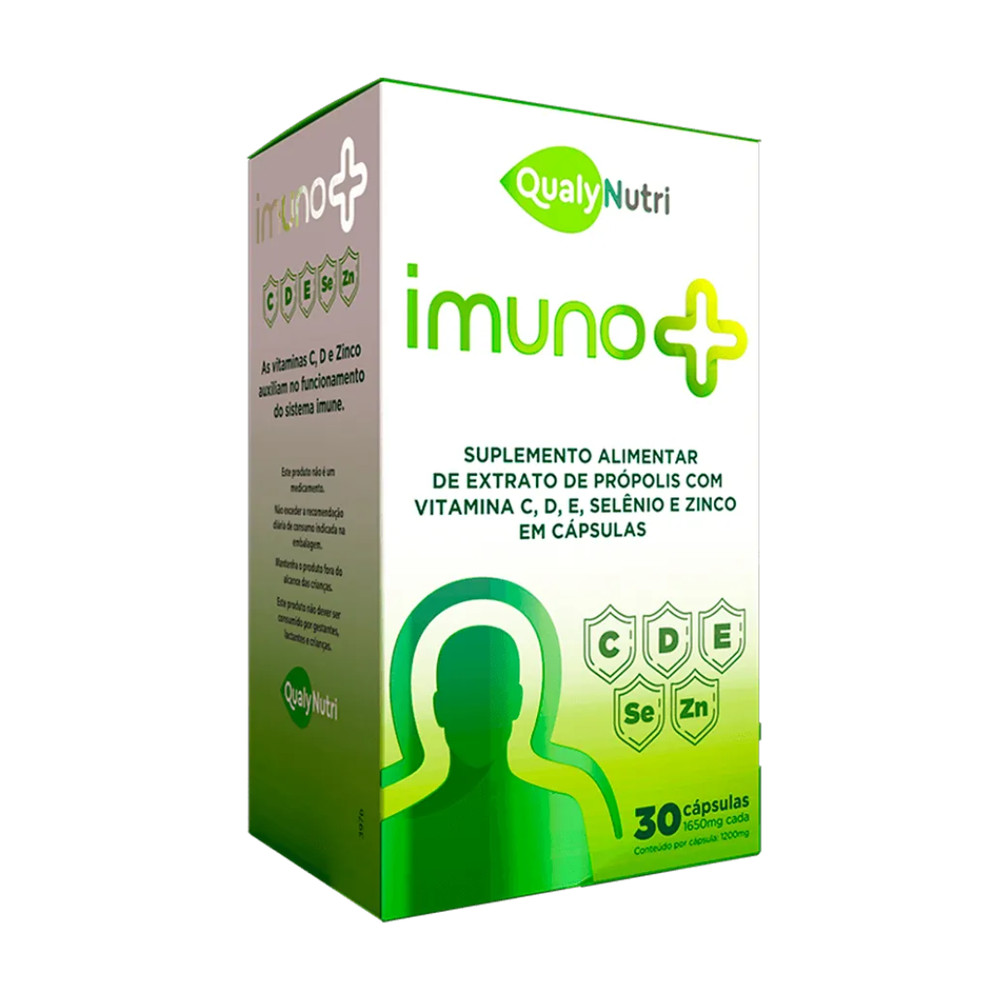 Suplemento Alimentar Qualy Nutri Imuno+ 30 Cáp