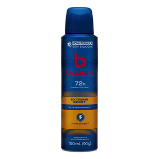 Desodorante Aerossol Antitranspirante Bozzano Extreme 150ml em Oferta na Shopee