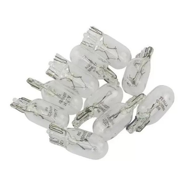 Kit 10 Lâmpadas Moto Pisca Esmagada Pingão Cristal 12v 16w Oferta