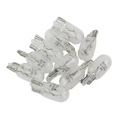 Kit 10 Lâmpadas Moto Pisca Esmagada Pingão Cristal 12v 16w Oferta