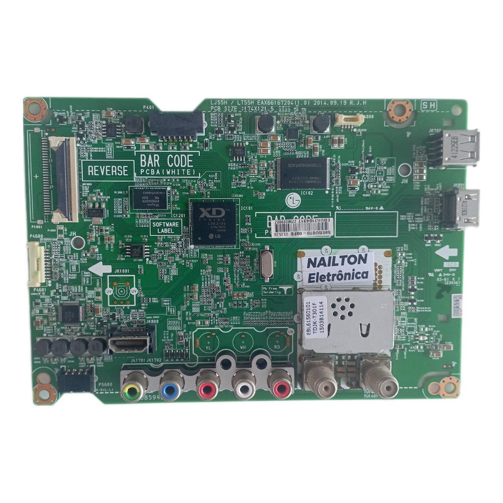 Placa Principal 43lf5410 43lf5400 Eax66167204(1.0) Testada!