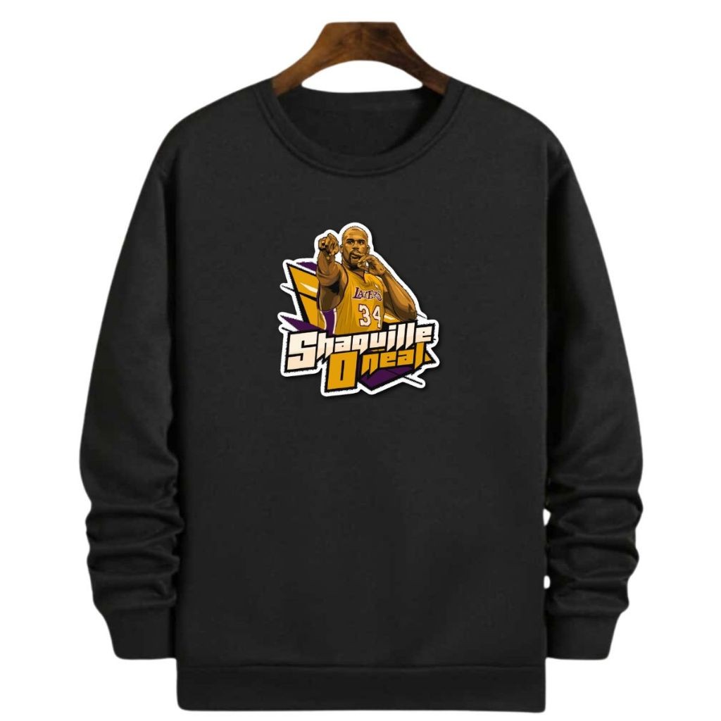 Blusa Moletom Gola Basquete Shaquille Oneal LAL Basketball