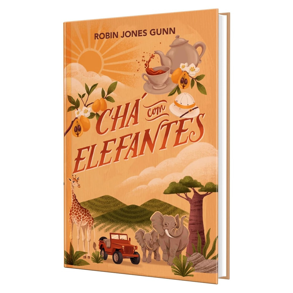 Livro Chá com elefantes: Série Amigas pelo mundo