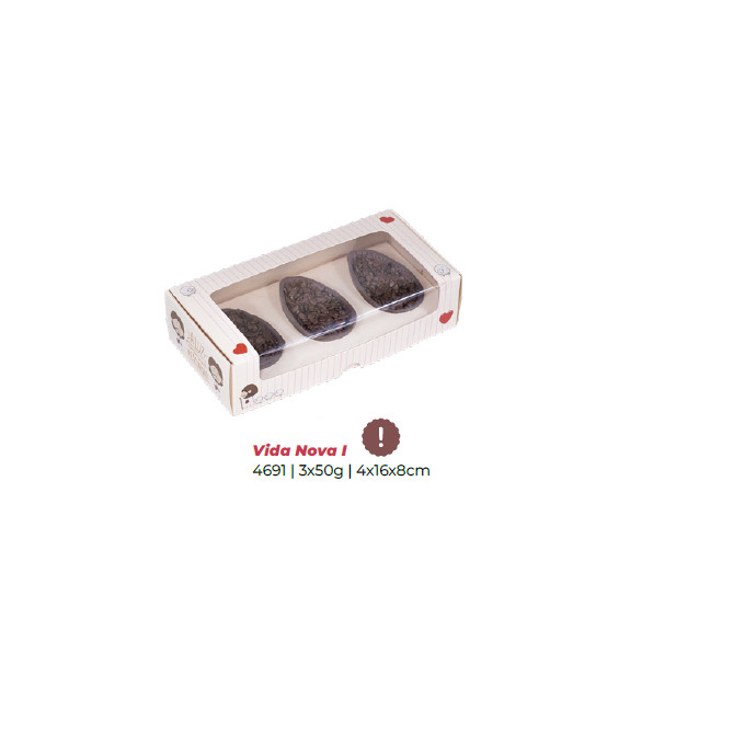 20 CAIXA P/ 3 OVO 50G C/ VISOR IDEIA PASCOA OUTLET · foto 2