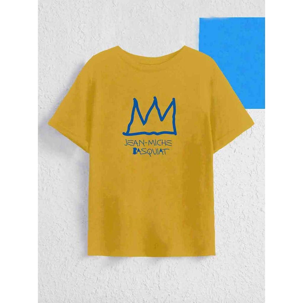 Blusa Academia Camiseta Aesthetic Unissex Casual Estilosa Oversized Coroa Estampada T Shirt Camisa