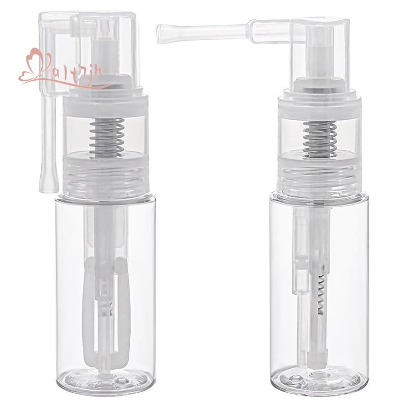 2 Pçs Glitter Espanador Pulverizador Transparente Artesanato-Garrafa Vazia Multiuso Vazio Plástico 50ml