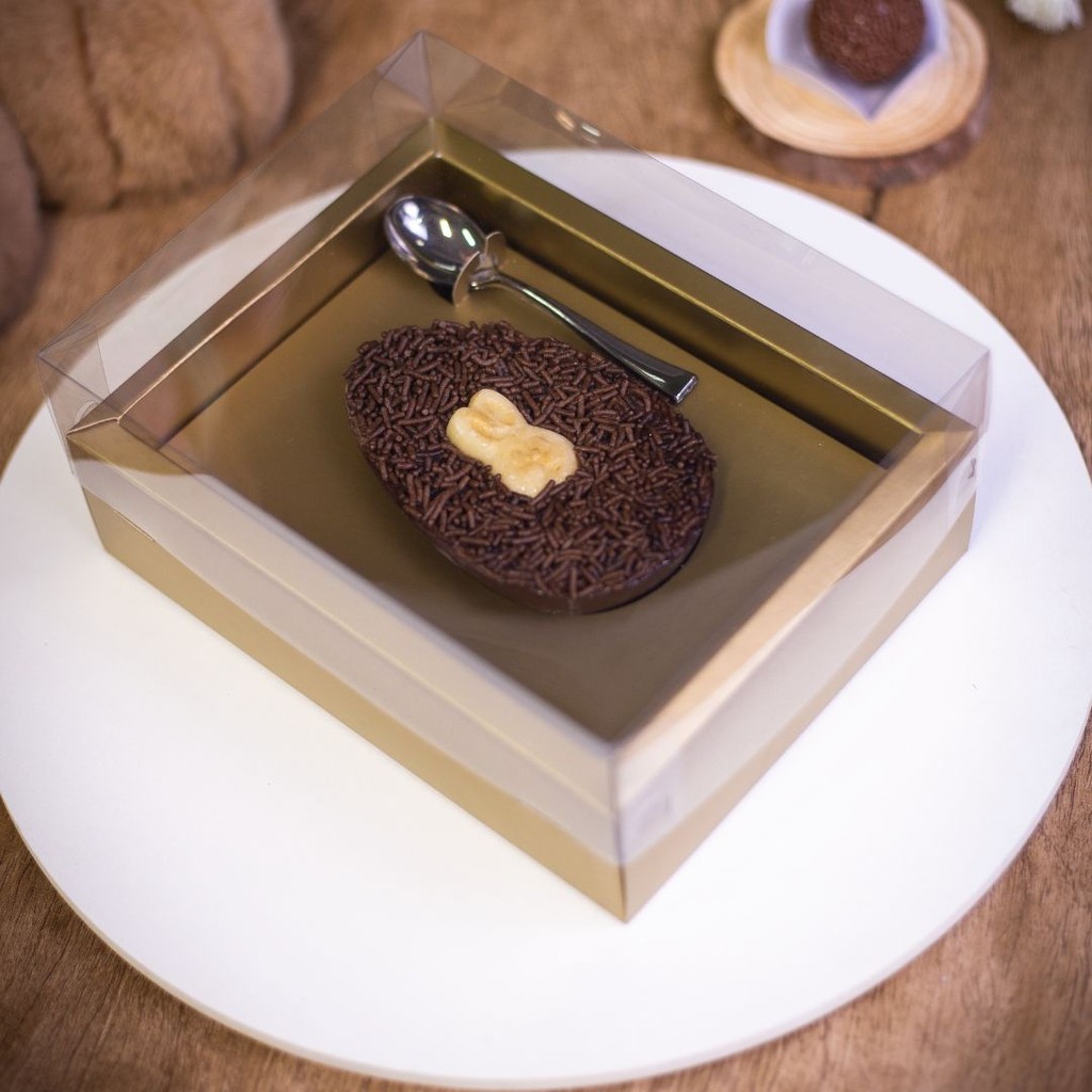 10 CAIXAS P/OVO COLHER C/MOLDURA AJUSTAVEL 150/250G OURO-PASCOA ESSENCIAL 5303 (PASCOA IDEIA OUTLET) em Oferta na Shopee