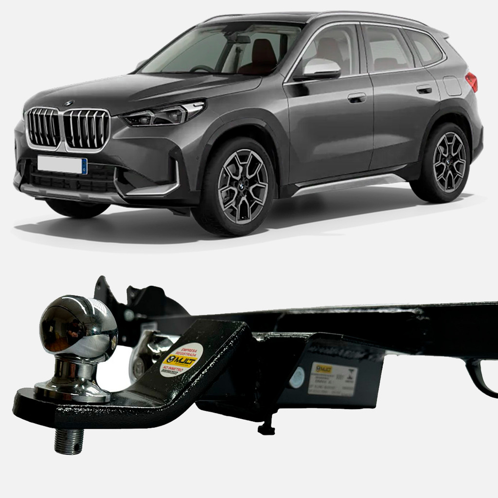Rabicho de Proteção Traseira Removível Mult Engates para Bmw X1 2023-2025 Fácil Instalação e segurança Garantida