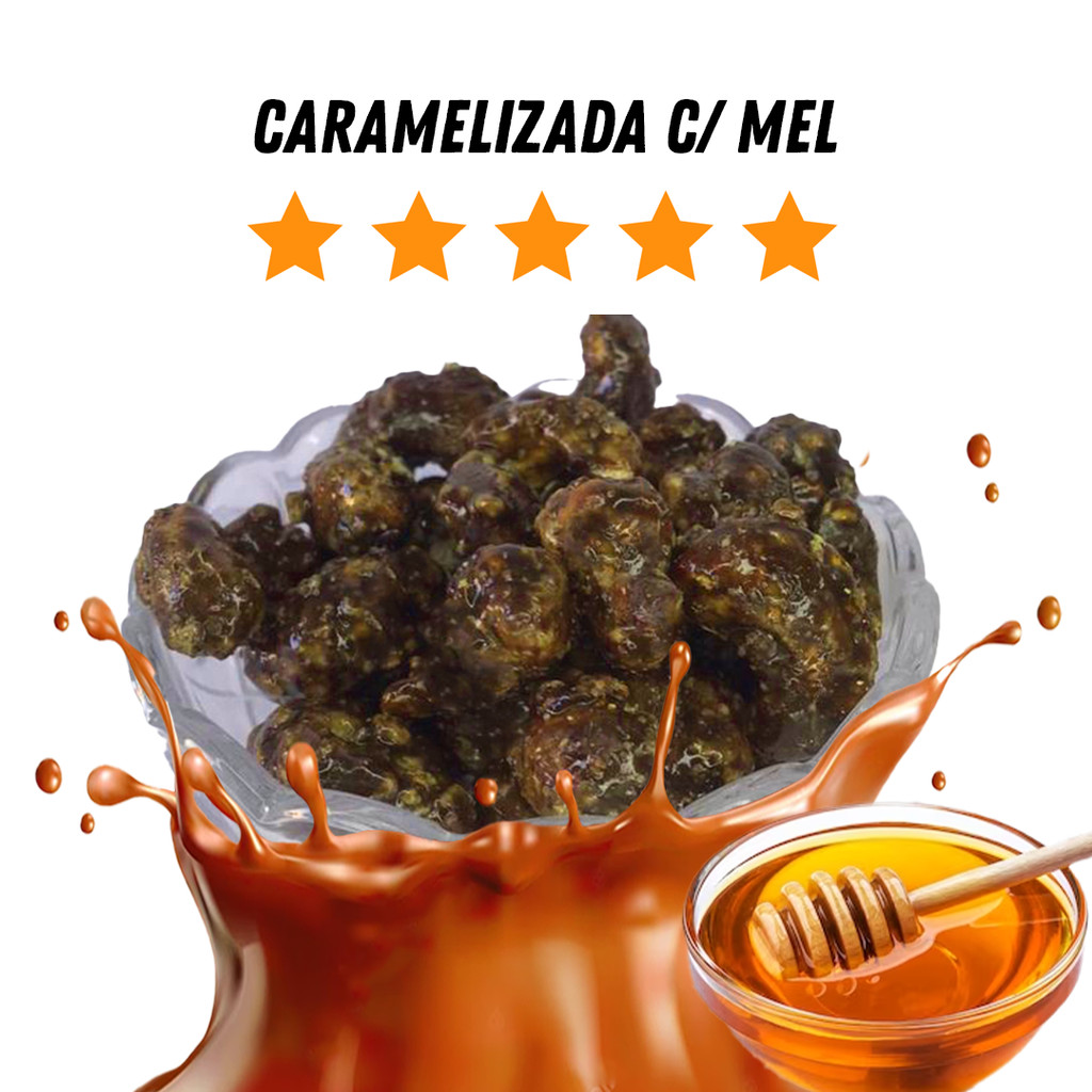 Castanha de Caju Caramelizada com Mel  - P&P - Food & Beverages
