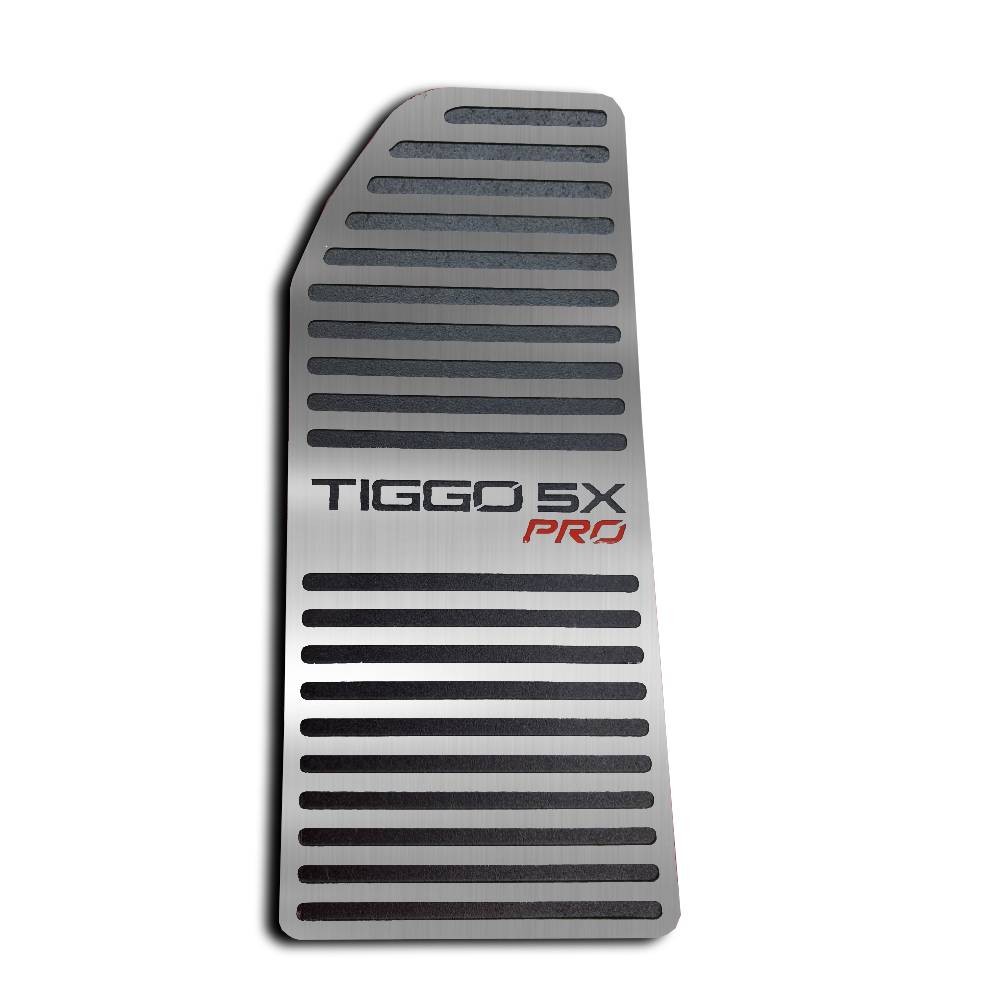 Descanso de pé em aço inox Tiggo 5x Pro (Todos)