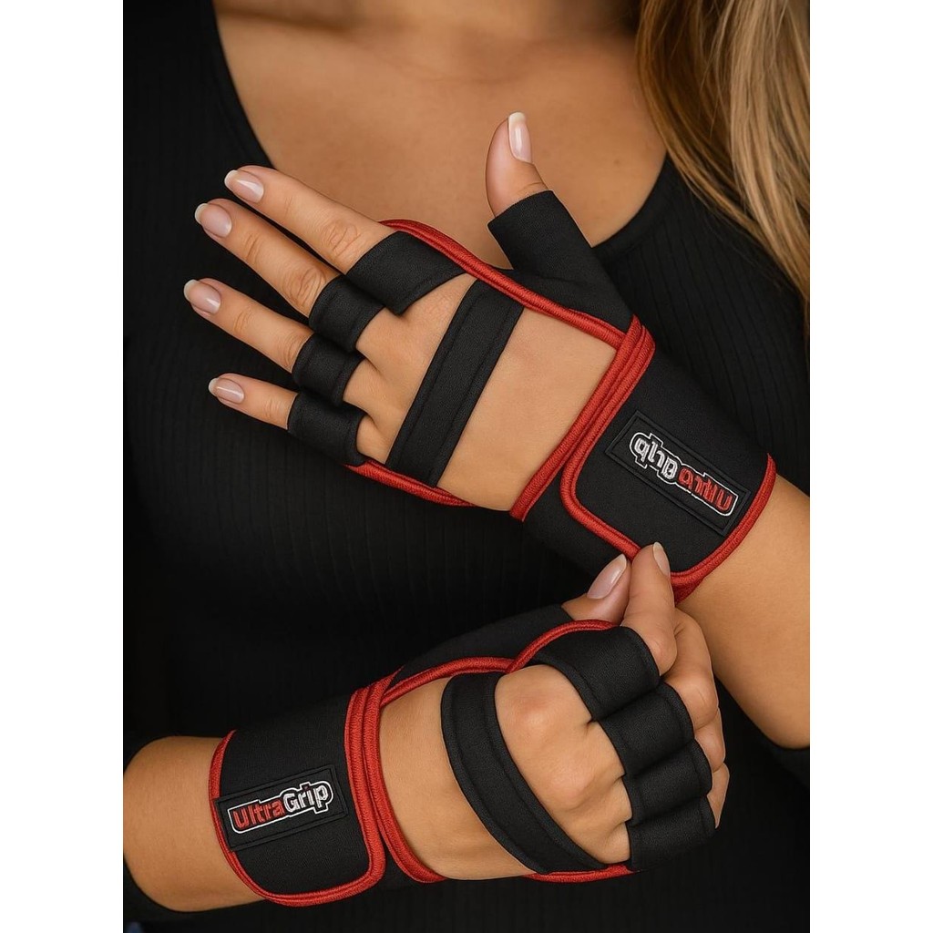 Luva para Academia Musculação Crossfit Unissex Fitness  Treino