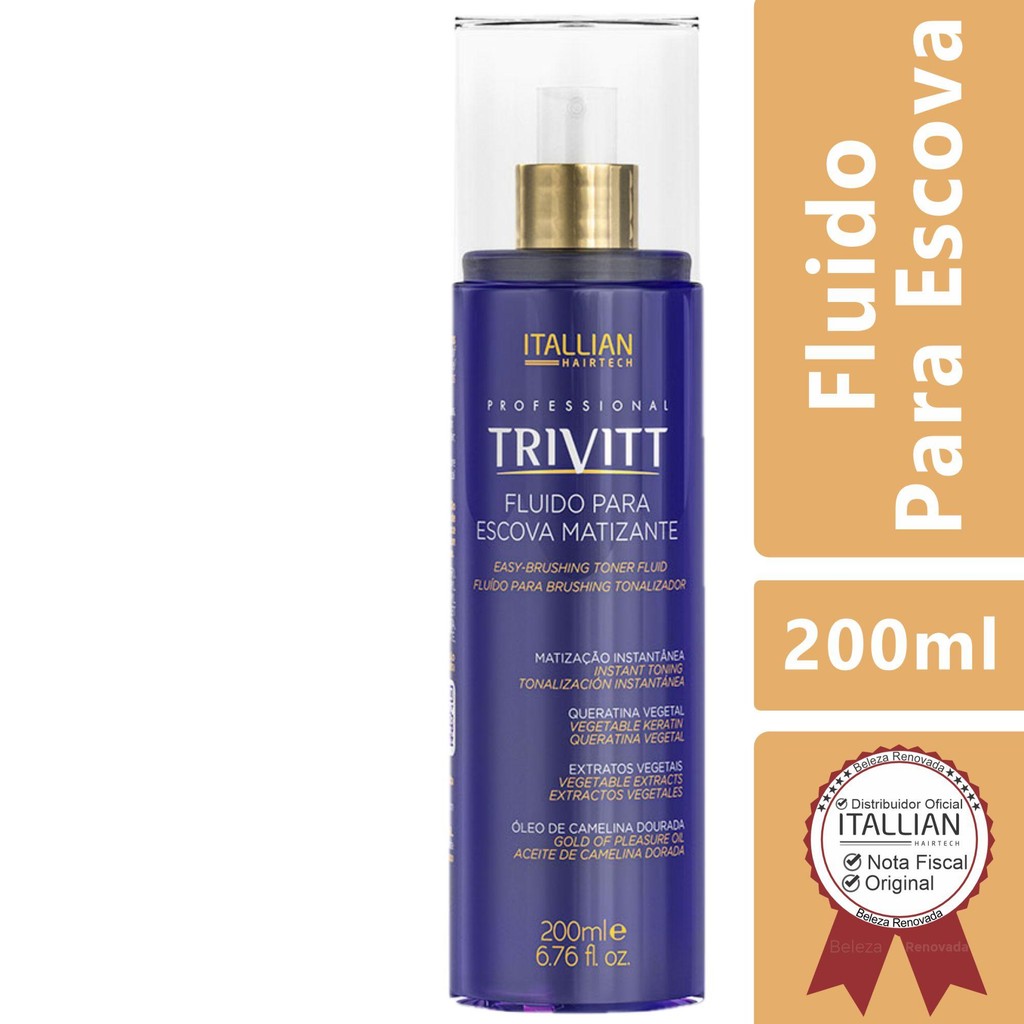 Fluido Para Escova Trivitt Matizante 200Ml