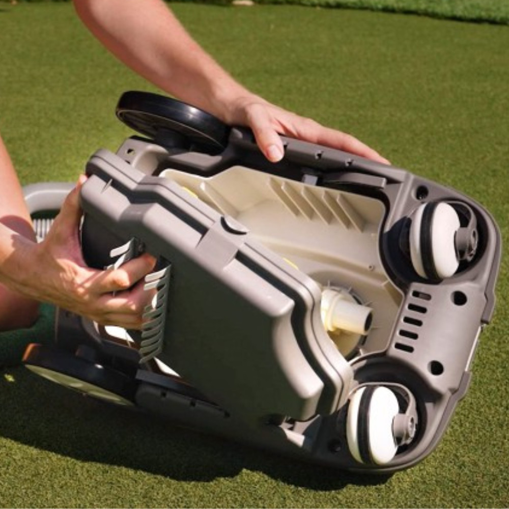 Robô Aspirador de Piscina Limpador Automático ZX100 Intex Mangueira Flexível 6m — imagem 2 de 2