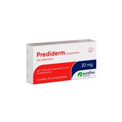 Prediderm 20mg 10 Comprimidos Ouro Fino