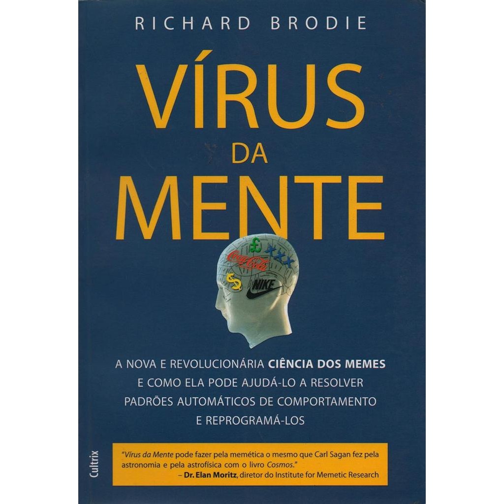 Livro: Vírus da Mente Autor: Richard Brodie (Novo, Lacrado)