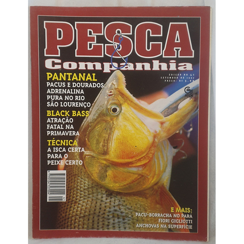 Revista Pesca & Companhia 41 - Pantanal ; Black Bass ; Técnica