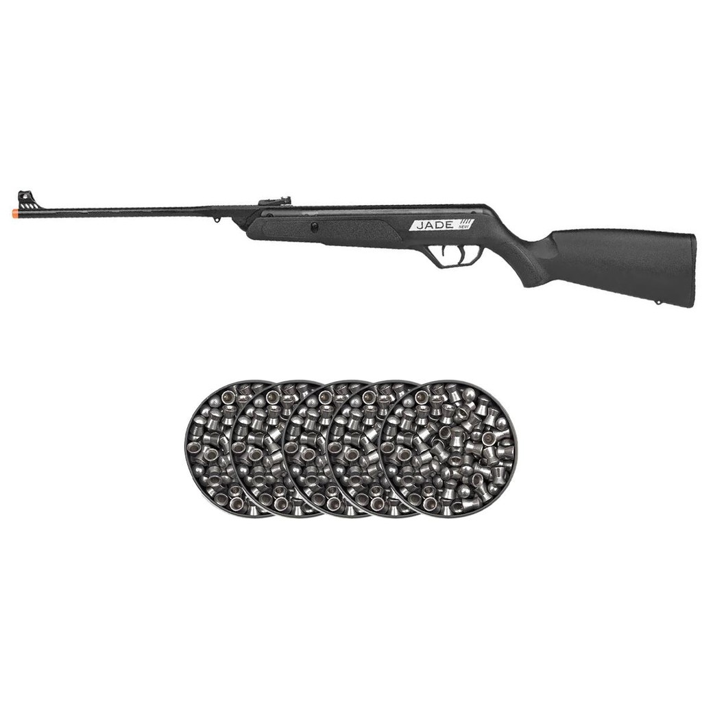 Carabina de Pressão New Jade 4.5mm - CBC + 5 Chumbos em Oferta na Shopee