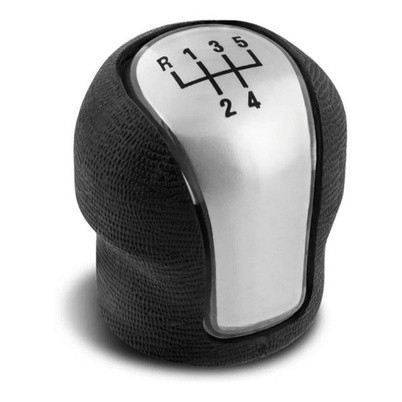 Manopla Bola Câmbio Corsa Classic 2011 12 2013 2014 15 2016 Lente Prata