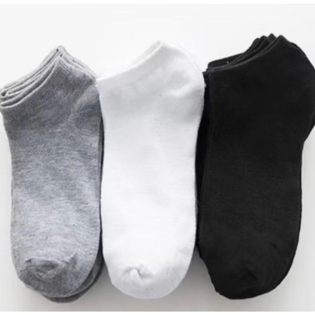 Kit 24 Pares Meias Soquete Masculina Algodão Confortável