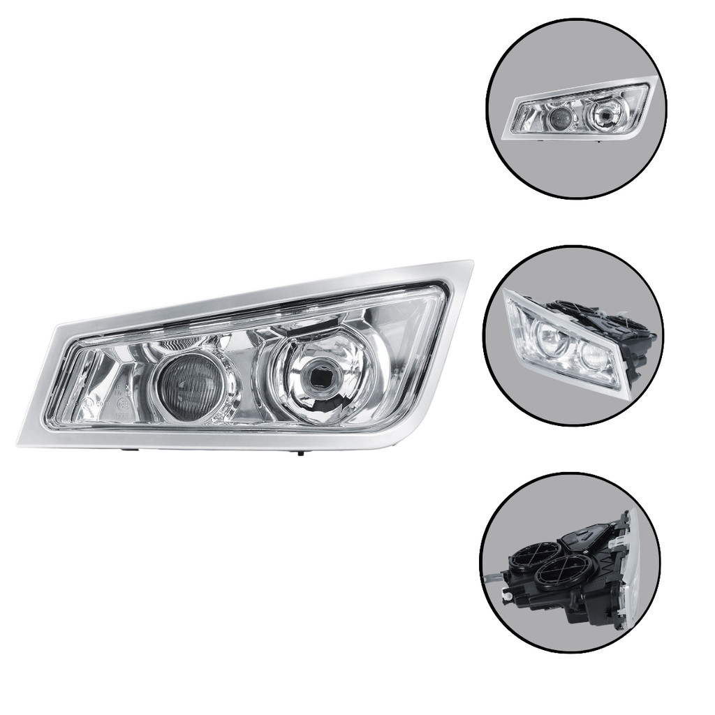 Farol Auxiliar Volvo FH 2012 a 2014 Lado Esquerdo