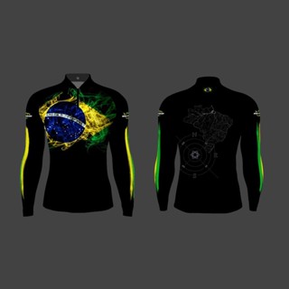 Camiseta Agro e Pesca Proteção Solar Gola Zíper New Fisher - NF41 em Oferta na Shopee