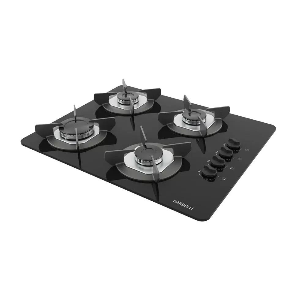 Cooktop a Gás 4 Bocas Nardelli Safe Ferro Fundido Bivolt em Oferta na Shopee