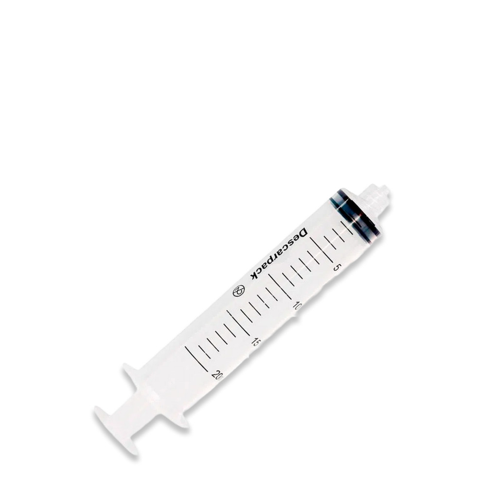 Seringa Descartável Sem Agulha 20ml - Bico Luer Lock