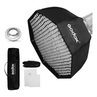 Softbox Octabox Bowens Godox Flash De Estúdio 120cm C/ Grid em Oferta na Shopee