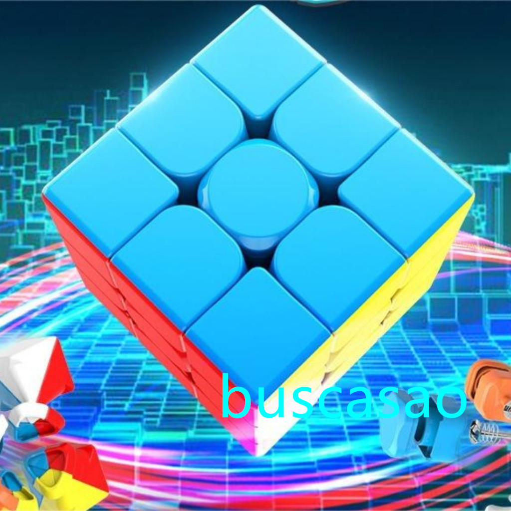 brinquedo Cubo Mágico Interativo Profissional Speed Gold Edition 3x3x3 cm