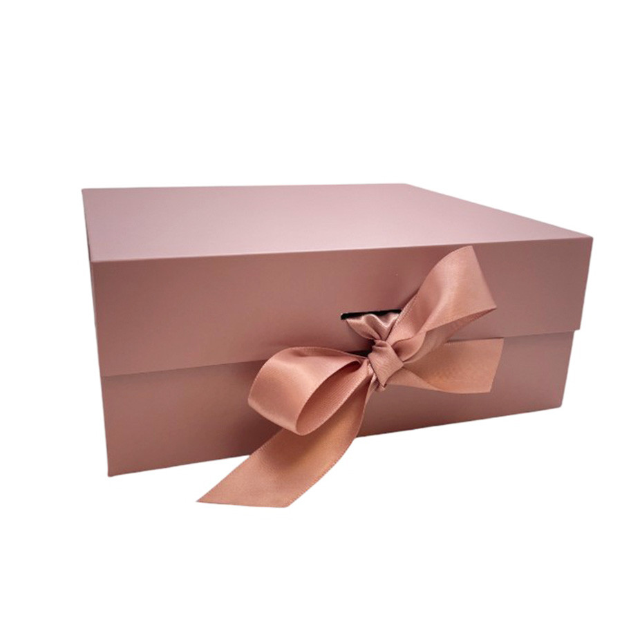 Caixa Rígido Quadrada Lilás com Imã e Fita - 15 unidades (20x18,2x8cm) Rizzo em Oferta na Shopee