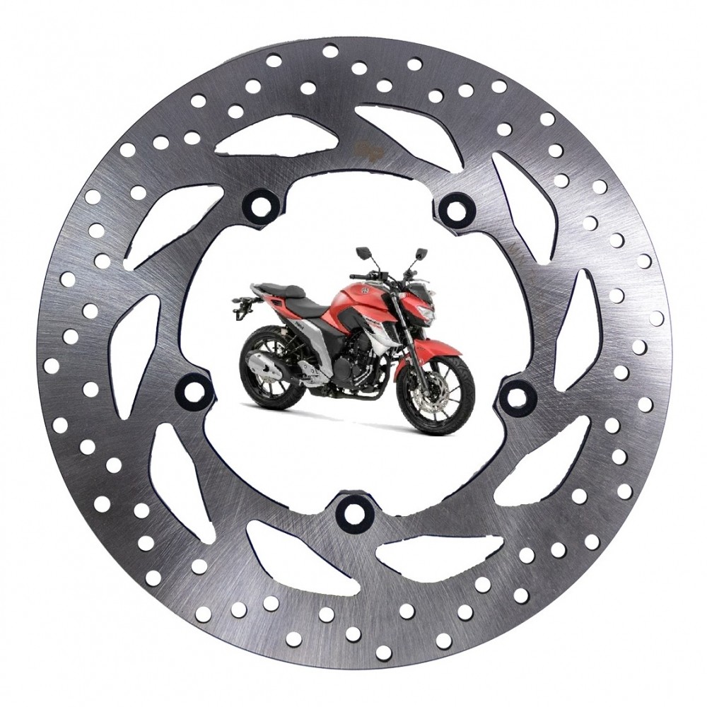Disco De Freio Dianteiro Moto Fazer 250 2018 2019 2020 2021 2022 2023 Modelo Original Gp Ventilado