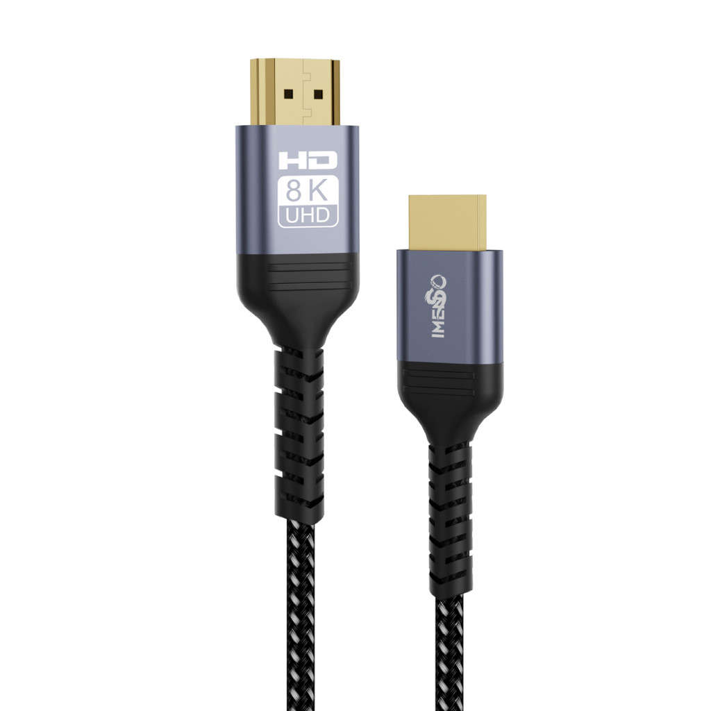 Cabo Hdmi 8k IMENSO UHD 120Hz - 5 Metros IMS-192C em Oferta na Shopee