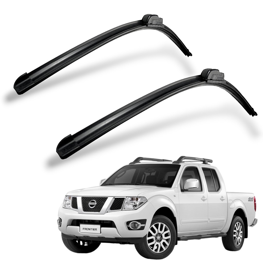 Par De Palheta Limpador Parabrisa cinoy Slim silicone veiculo:NISSAN frontier 2007 até 2016
