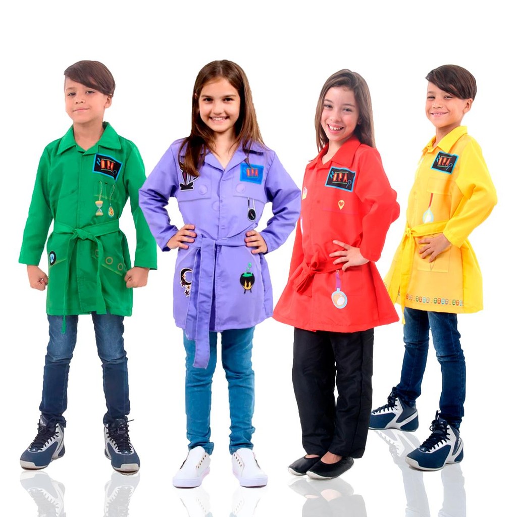Fantasia Dpa Infantil Capa Vermelha Amarela Verde ou Roxa