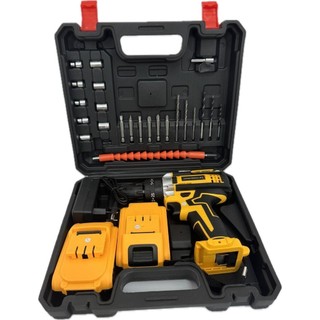 Parafusadeira Furadeira Sem Fio 2 Bateria Maleta 48V