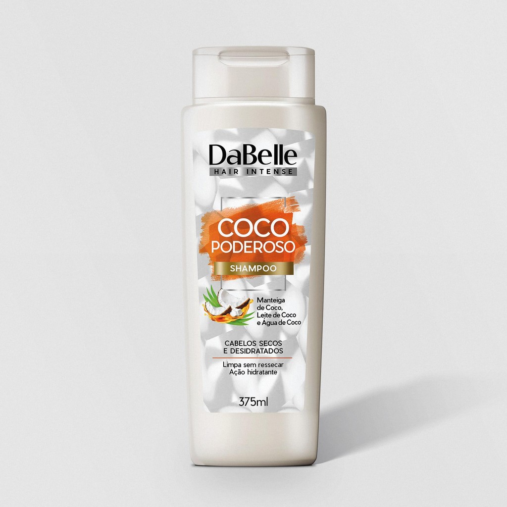DaBelle Shampoo 375ml - Coco Poderoso - Beauty