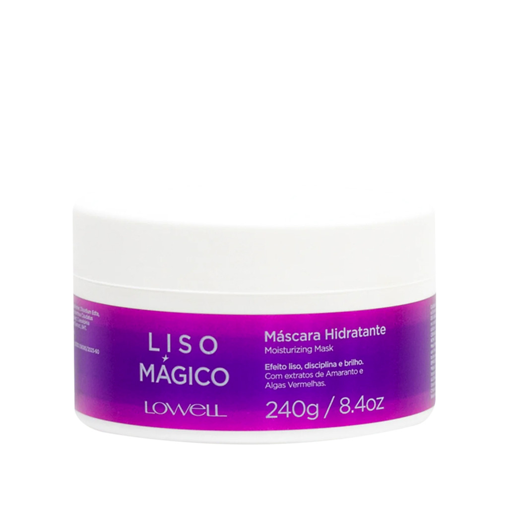 Lowell Liso Mágico - Máscara Capilar 240ml em Oferta na Shopee