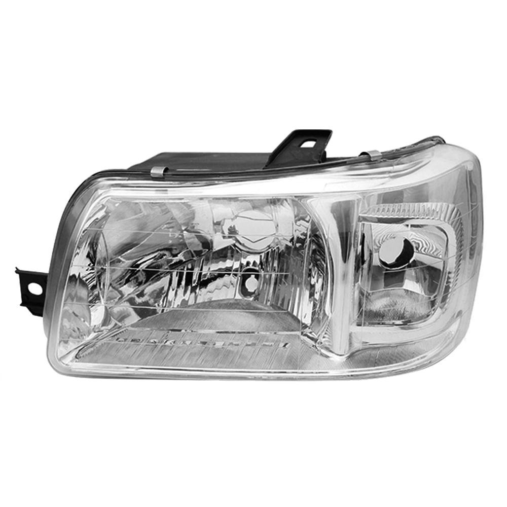 Farol Uno Mille Fiorino 2004 a 2013 Foco Simples Metalizada Com Pisca FF397 Orgus em Oferta na Shopee