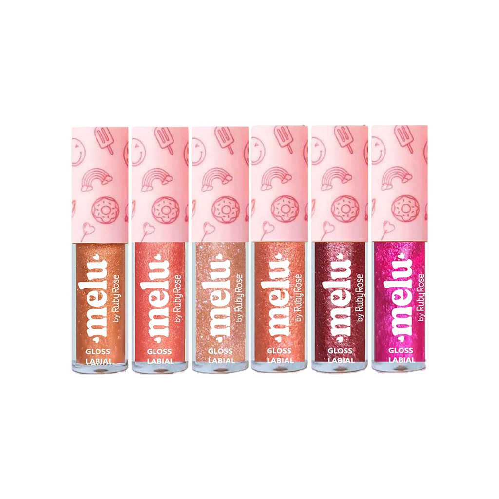 Gloss Labial Ruby Rose Melu Rr8235 em Oferta na Shopee