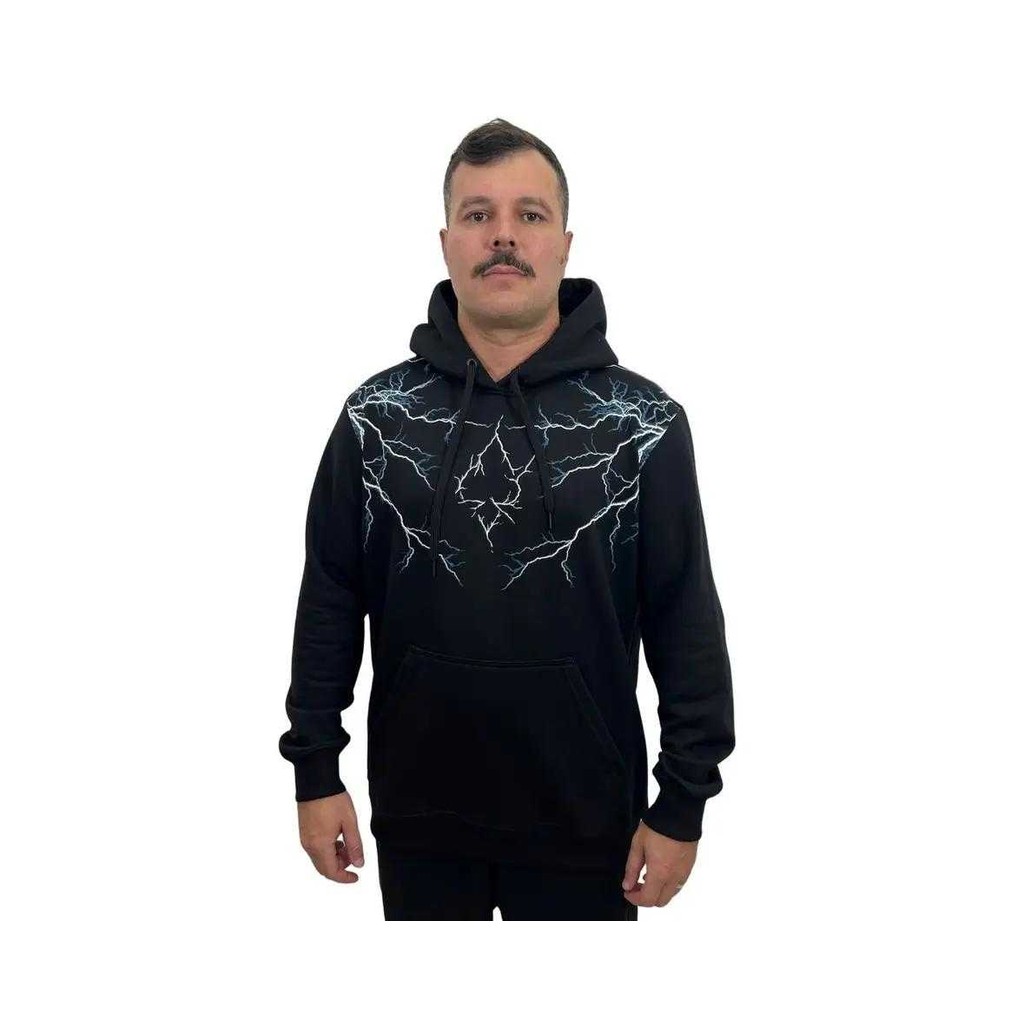 Moletom Masculino MCD Canguru Fechado Obscuridade